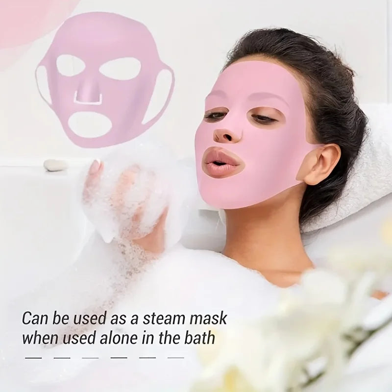 Reusable 3D Silicone Facial Mask
