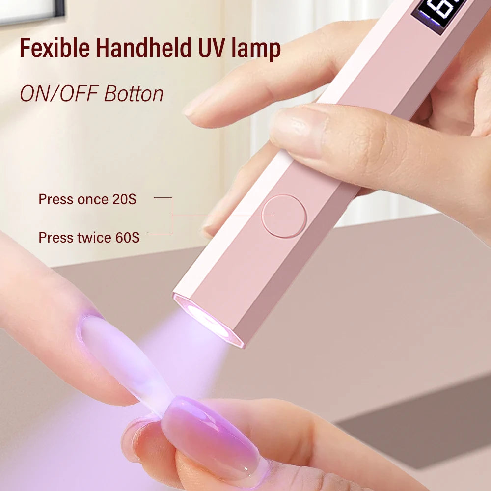 Rechargeable Mini LED Nail Lamp