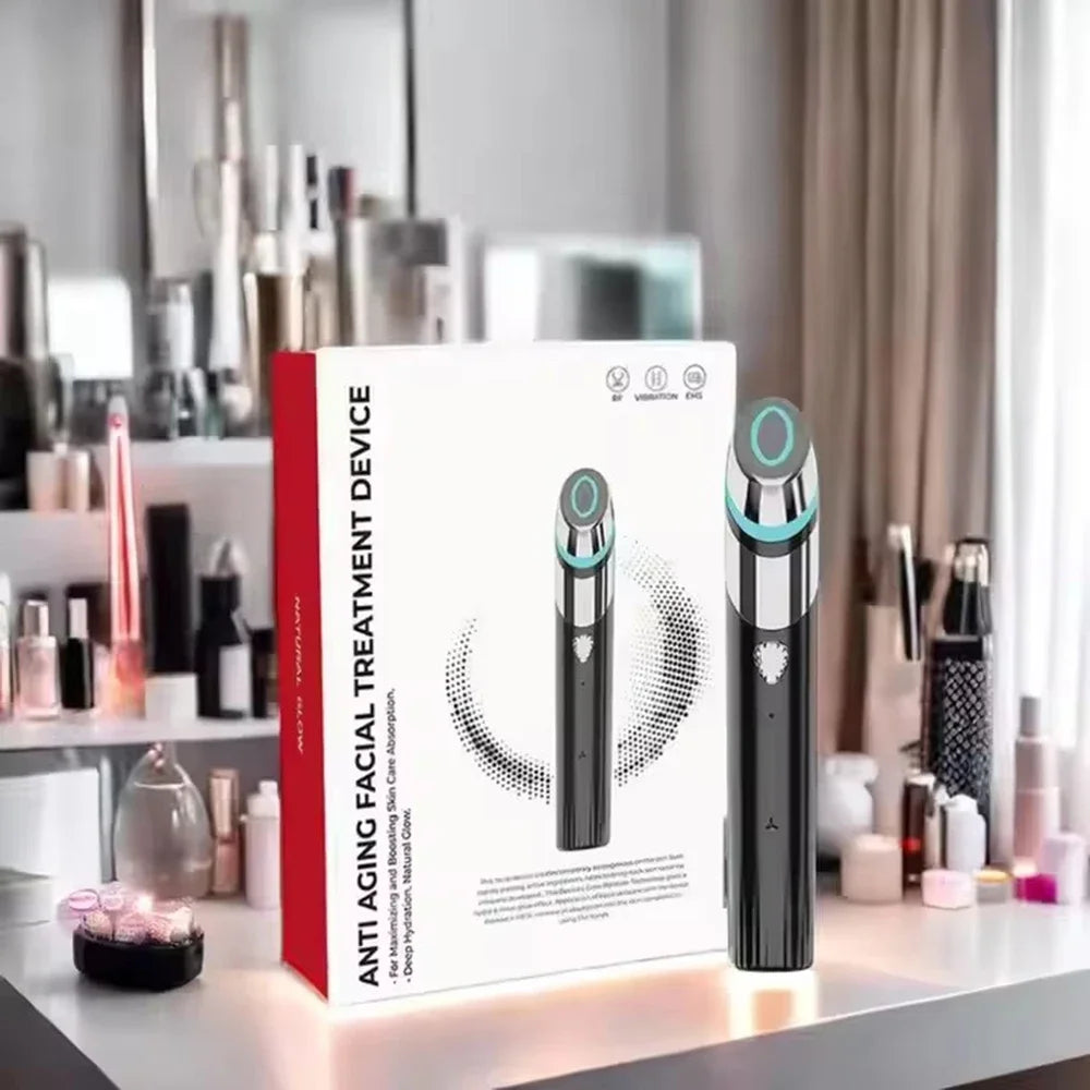 Rechargeable EMS Facial Booster Device