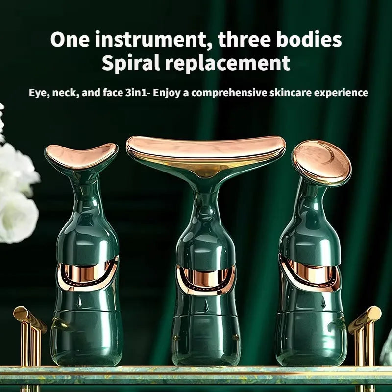 3-in-1 Facial & Neck Massage Device