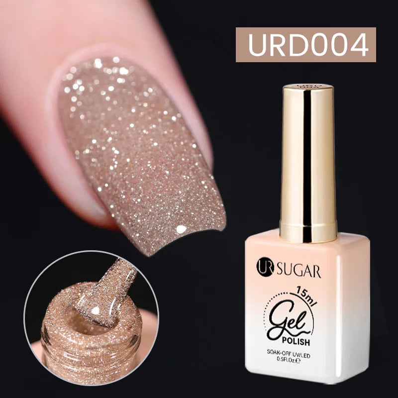 Reflective Glitter Gel Polish