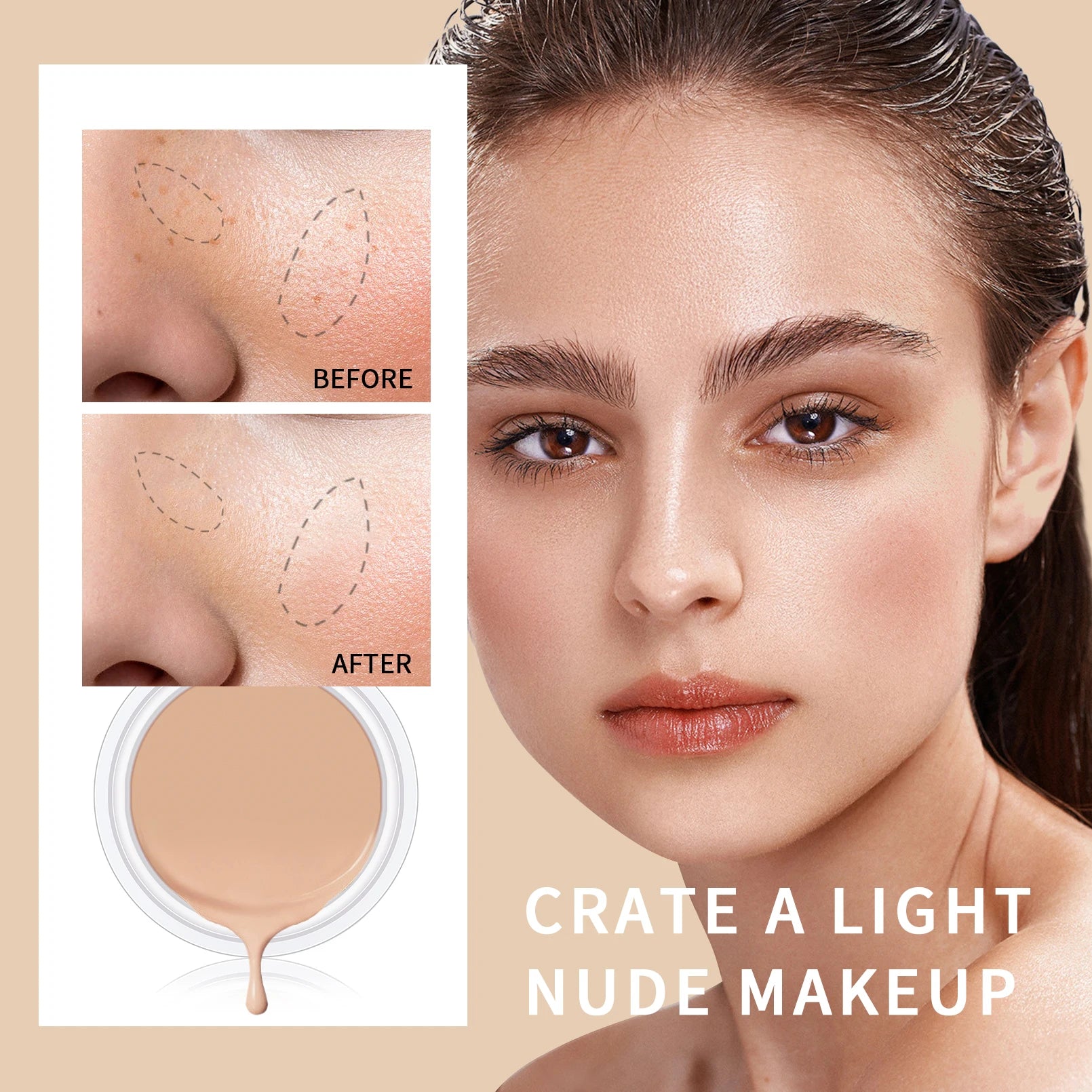 Full Coverage Concealer Cream
