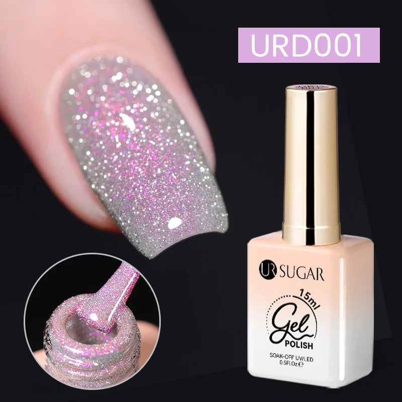 Reflective Glitter Gel Polish