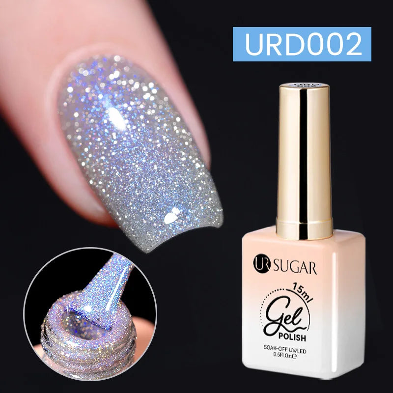 Reflective Glitter Gel Polish