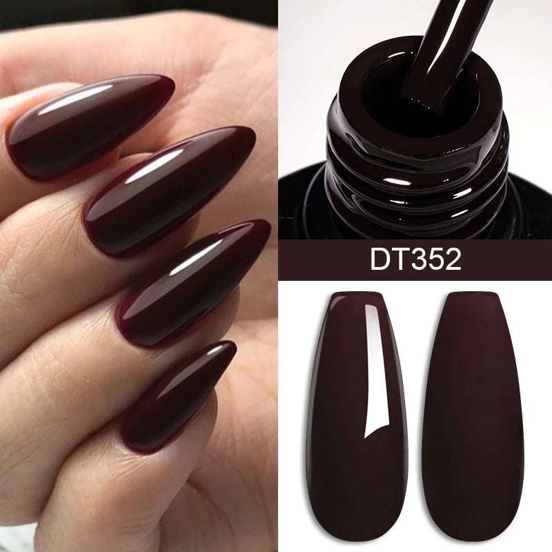 Crystal Red Gel Polish