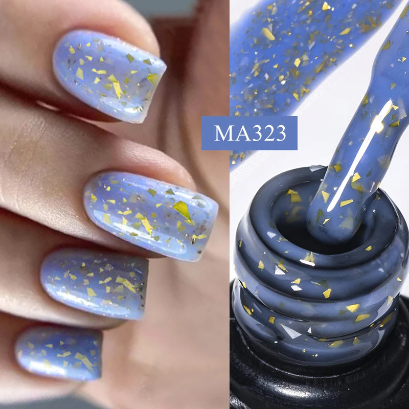 Glitter Rubber Base Gel