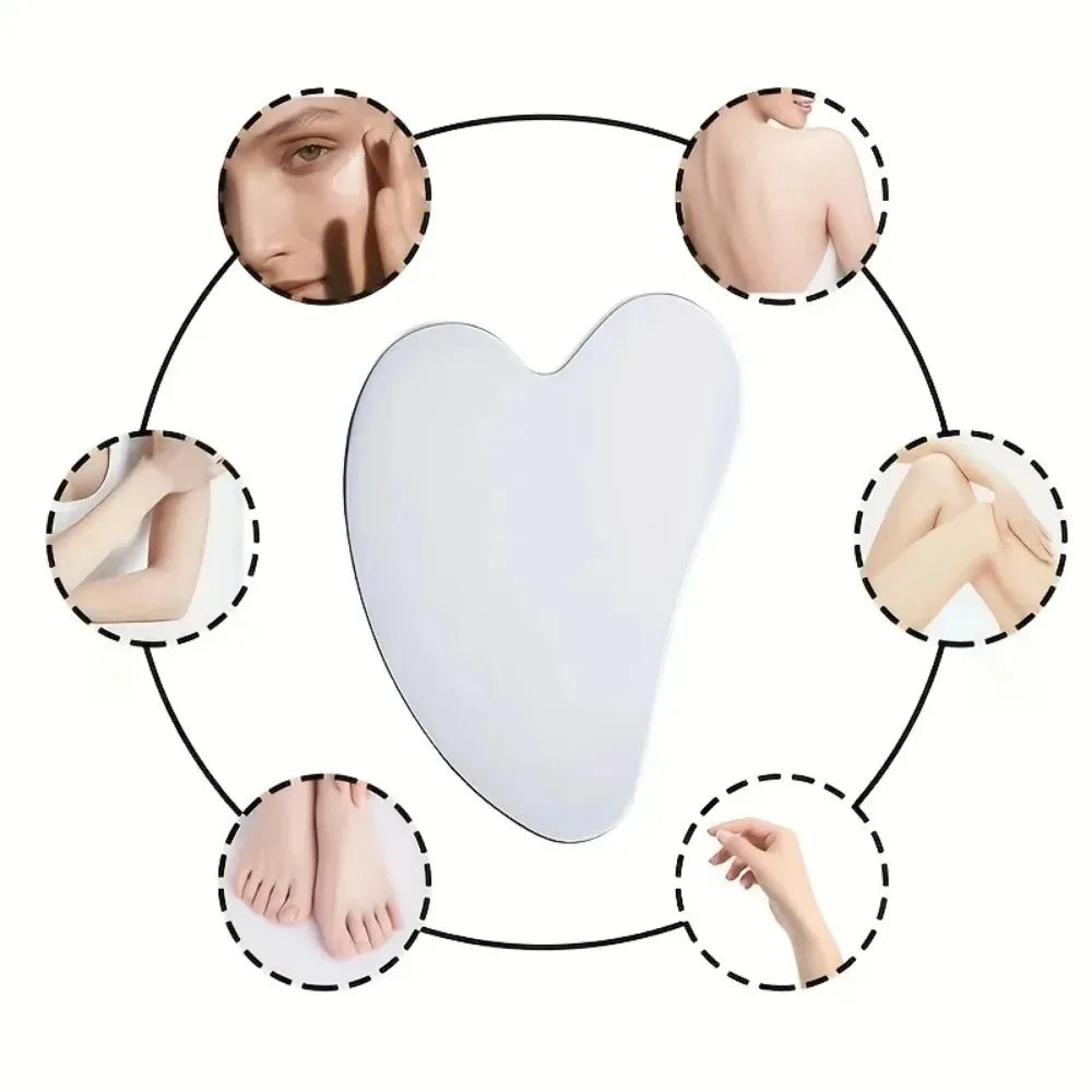 Stainless Steel Facial Gua Sha Massage Tool