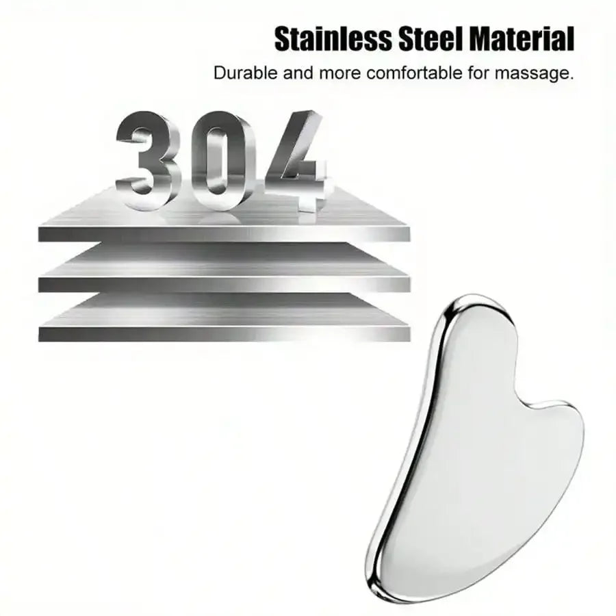 Stainless Steel Facial Gua Sha Massage Tool