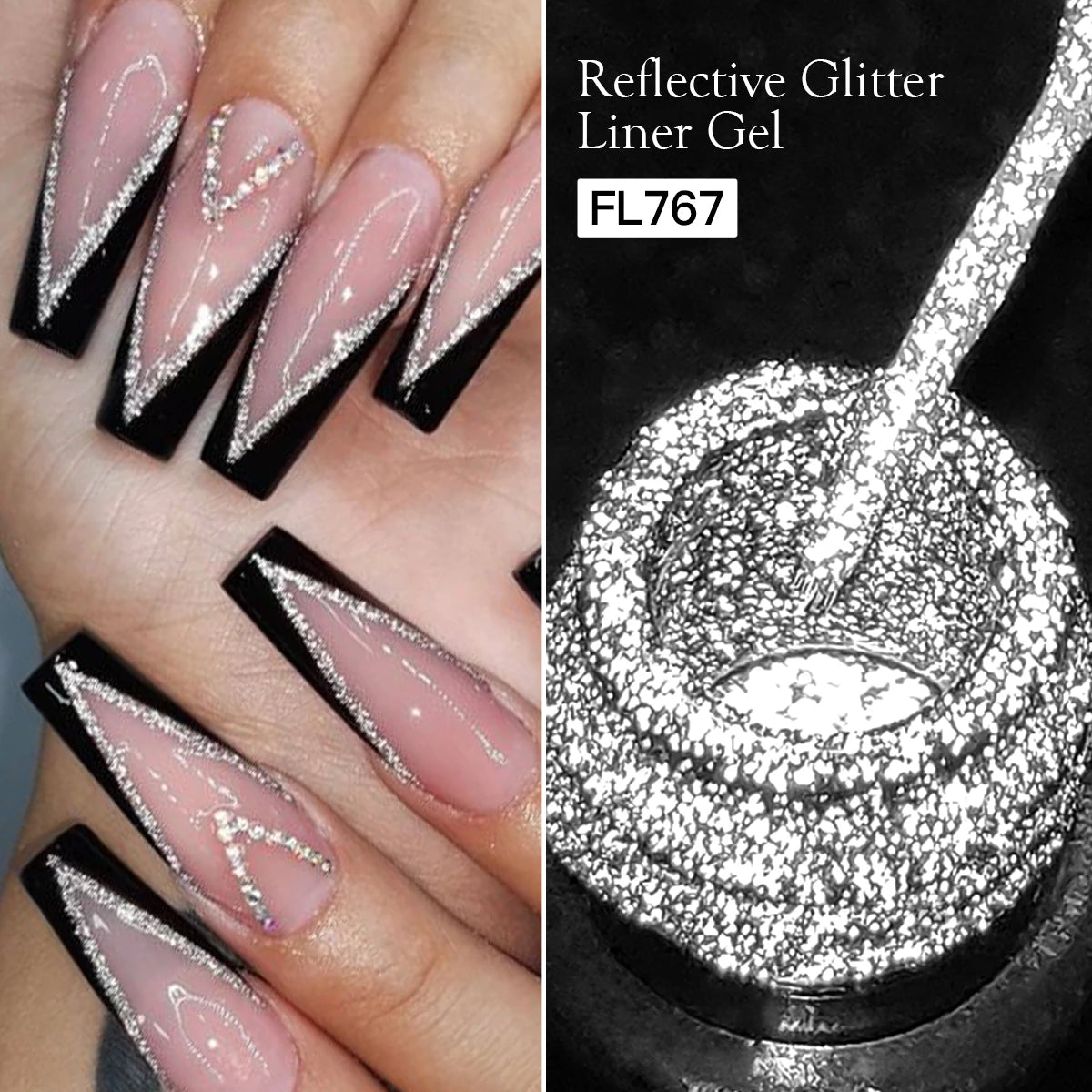 Reflective Glitter Liner Gel