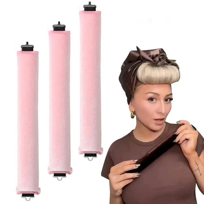 Heatless Curling Ribbon Set for Natural Curls