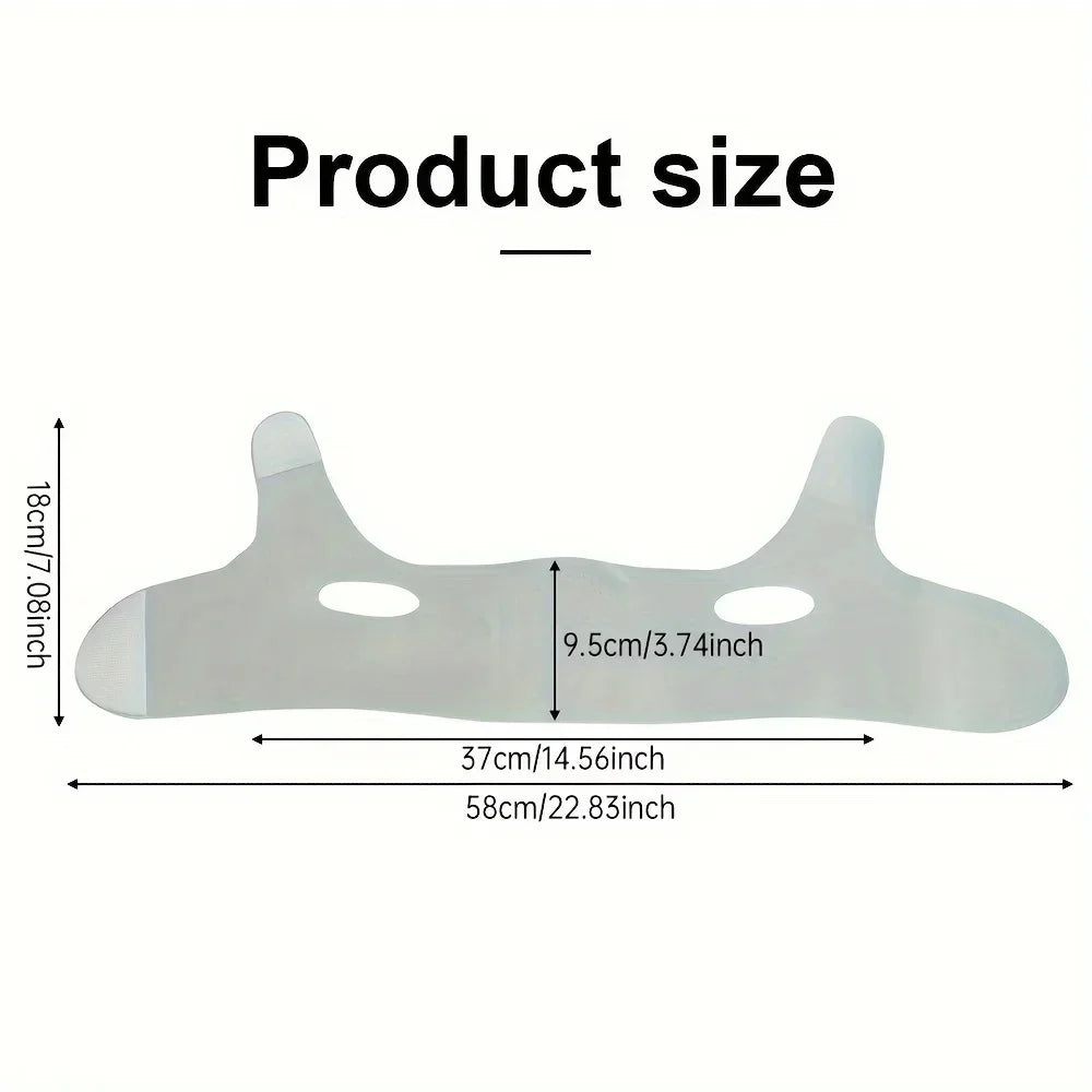 Reusable V-Line Face Support Mask