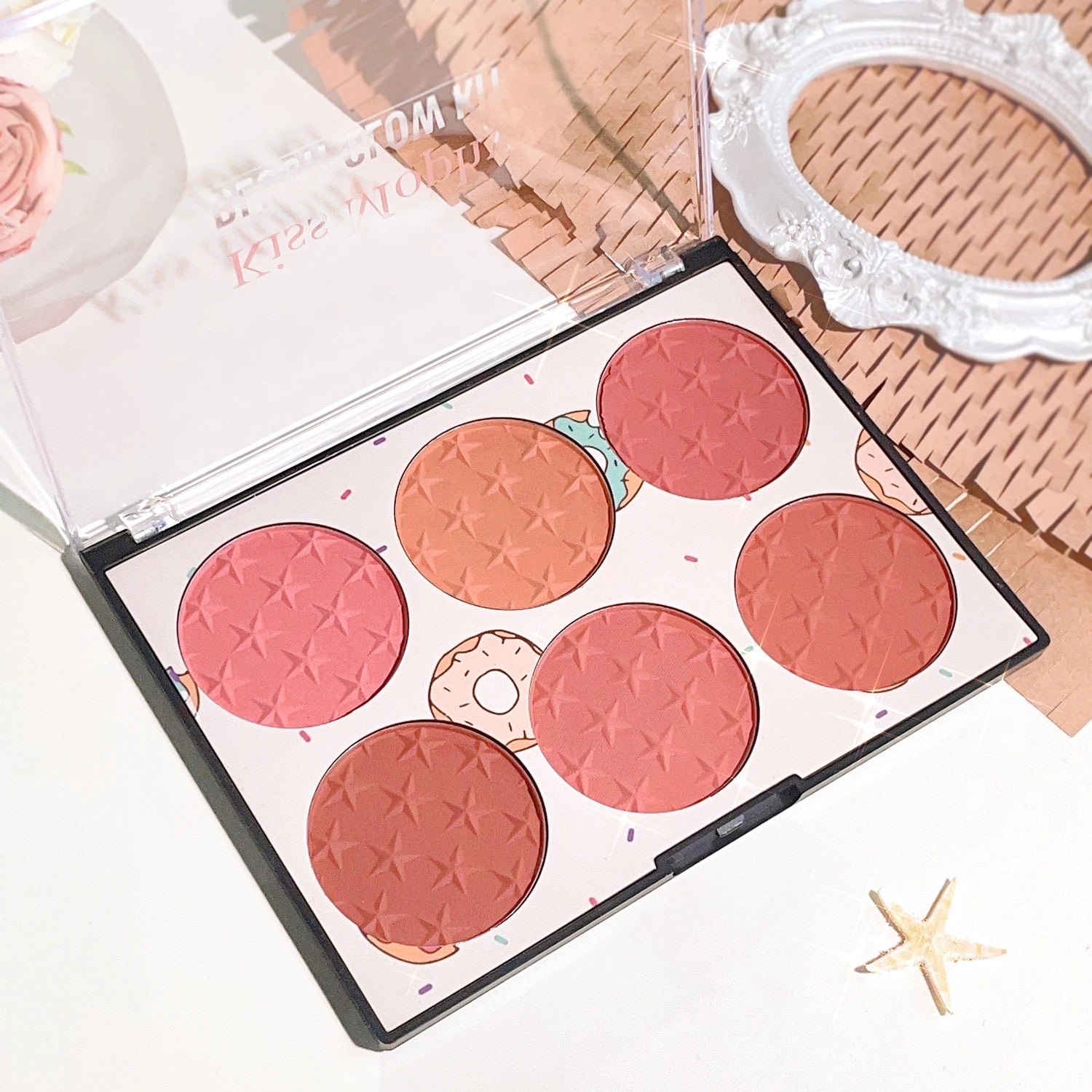 6-Color Blush Palette