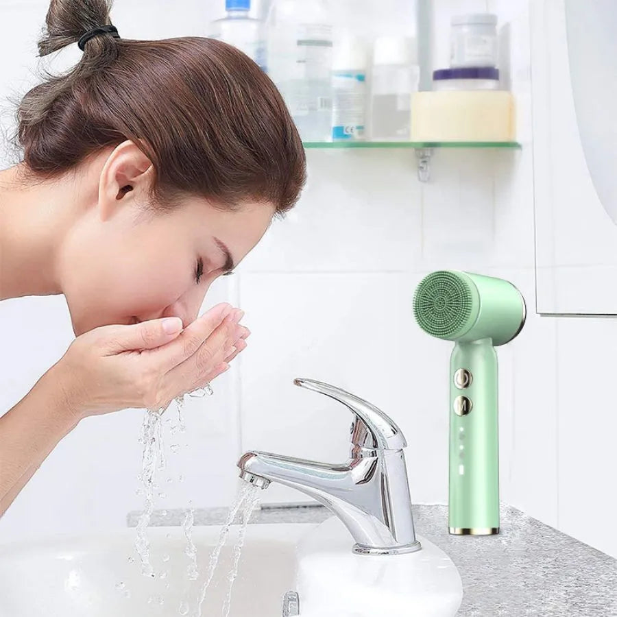 6-in-1 Ultrasonic Facial Cleansing Device