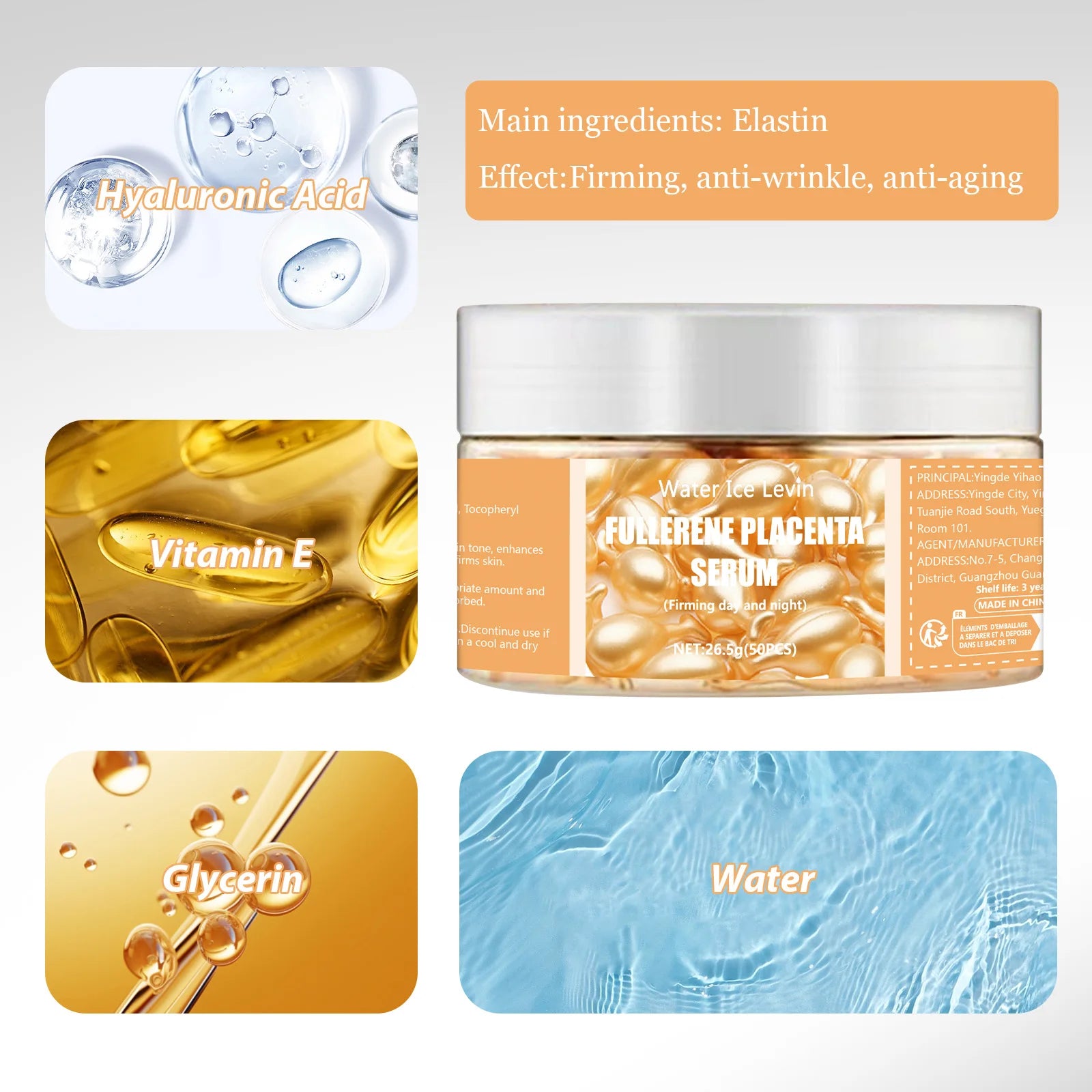 Collagen Face Serum Capsules