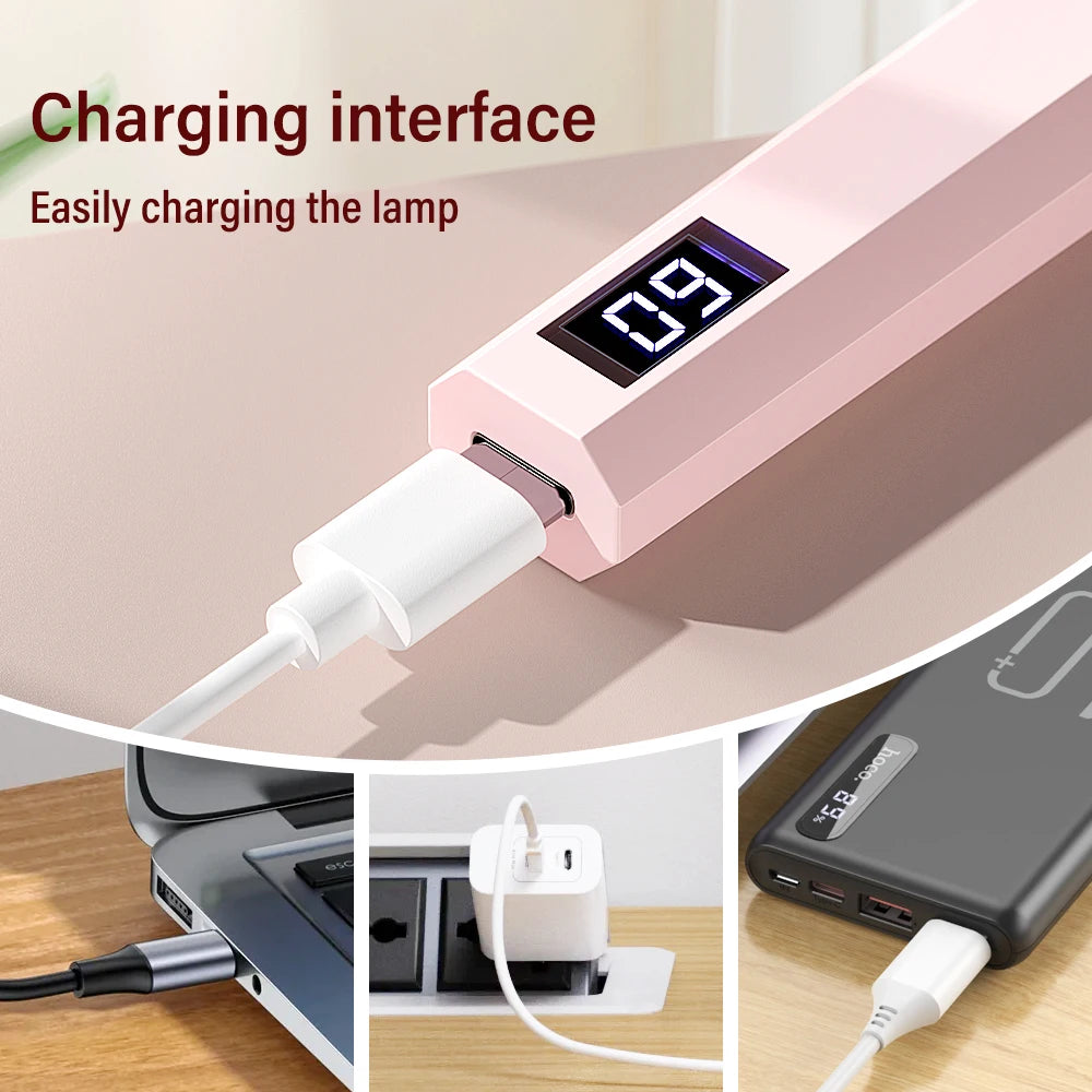 Rechargeable Mini LED Nail Lamp