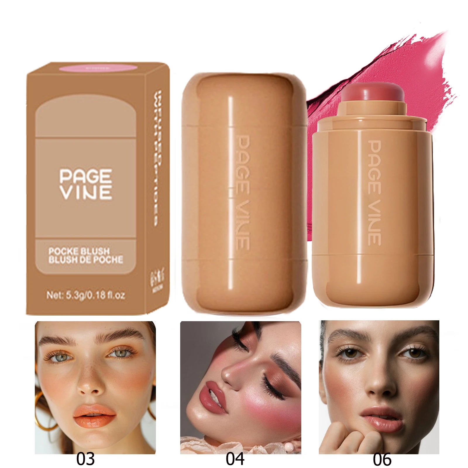 3-in-1 Blush Stick