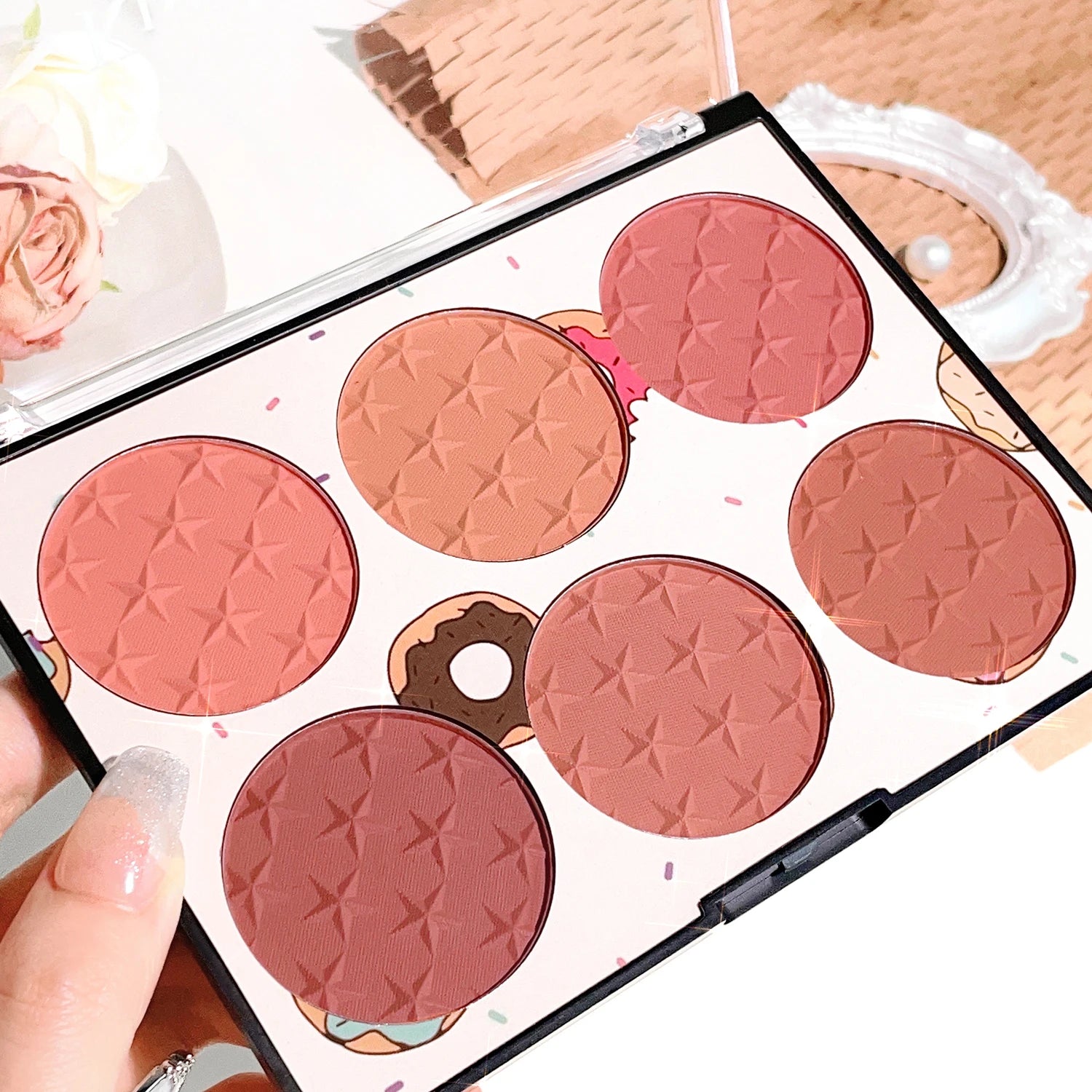 6-Color Blush Palette