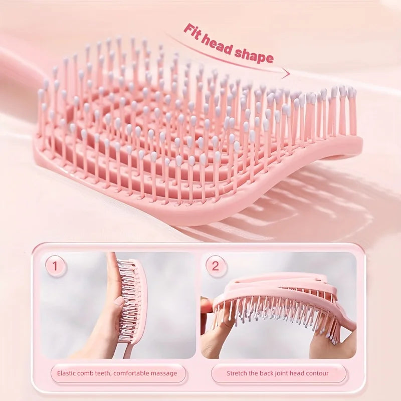 Vented Detangling & Scalp Massage Hair Comb