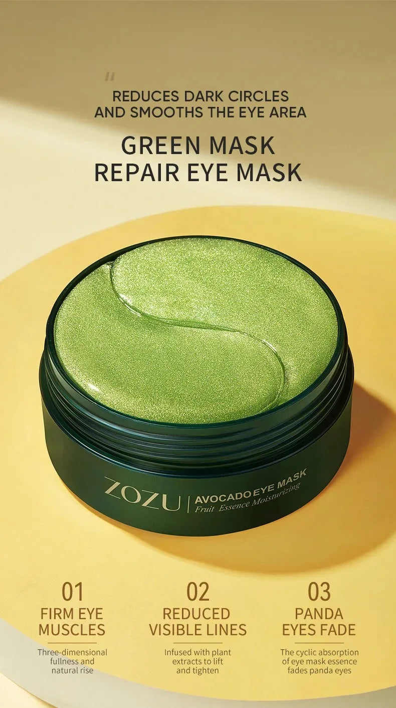 Avocado & Gold Hydrating Eye Patches