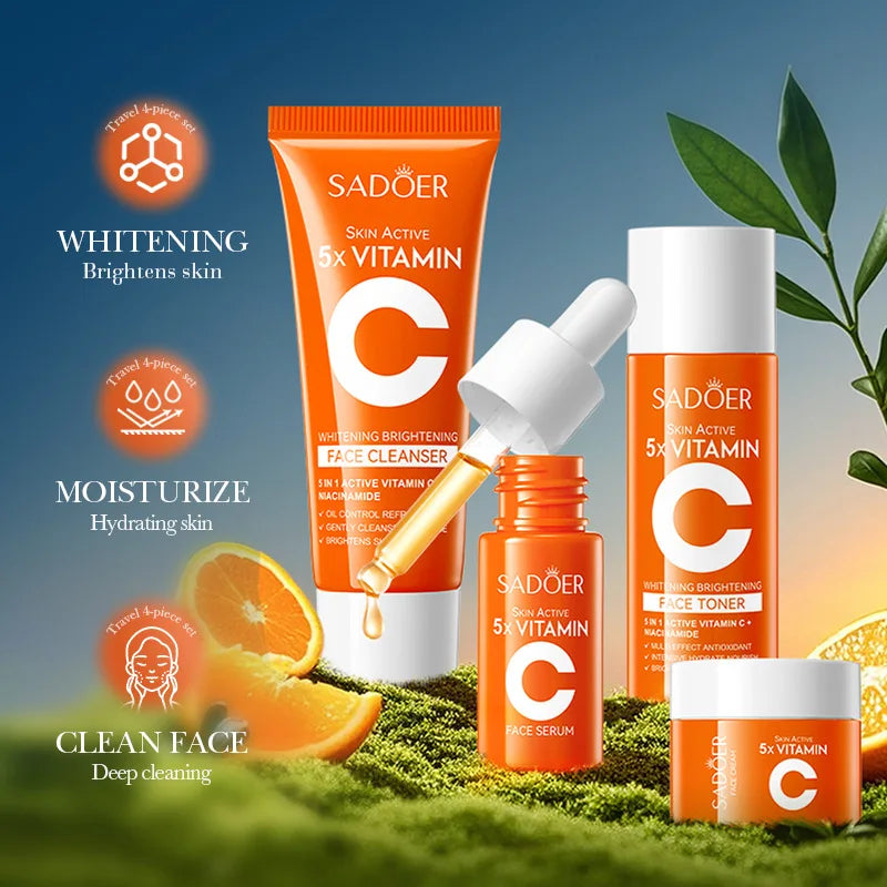 Vitamin C Travel Skincare Set