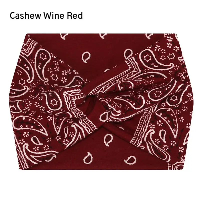 Wide Elastic Spa Headband