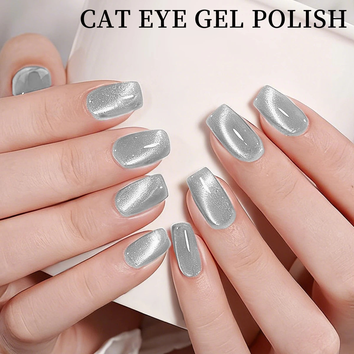 Universal Silver Cat Eye Gel Polish