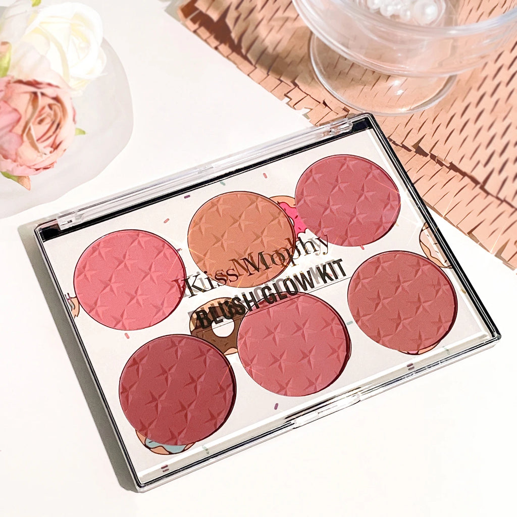 6-Color Blush Palette