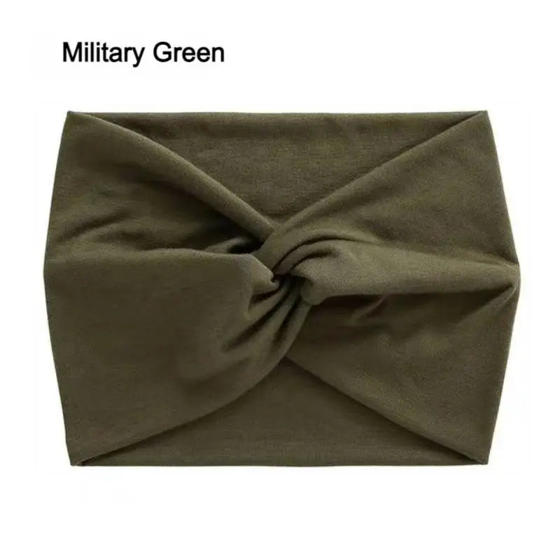 Wide Elastic Spa Headband