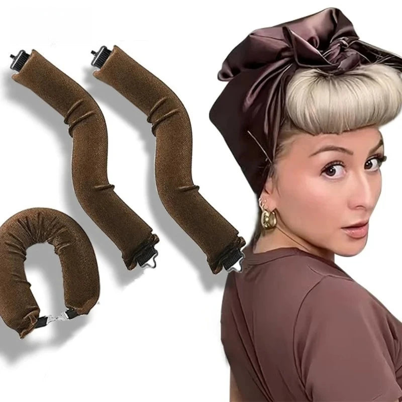 Heatless Curling Ribbon Set for Natural Curls