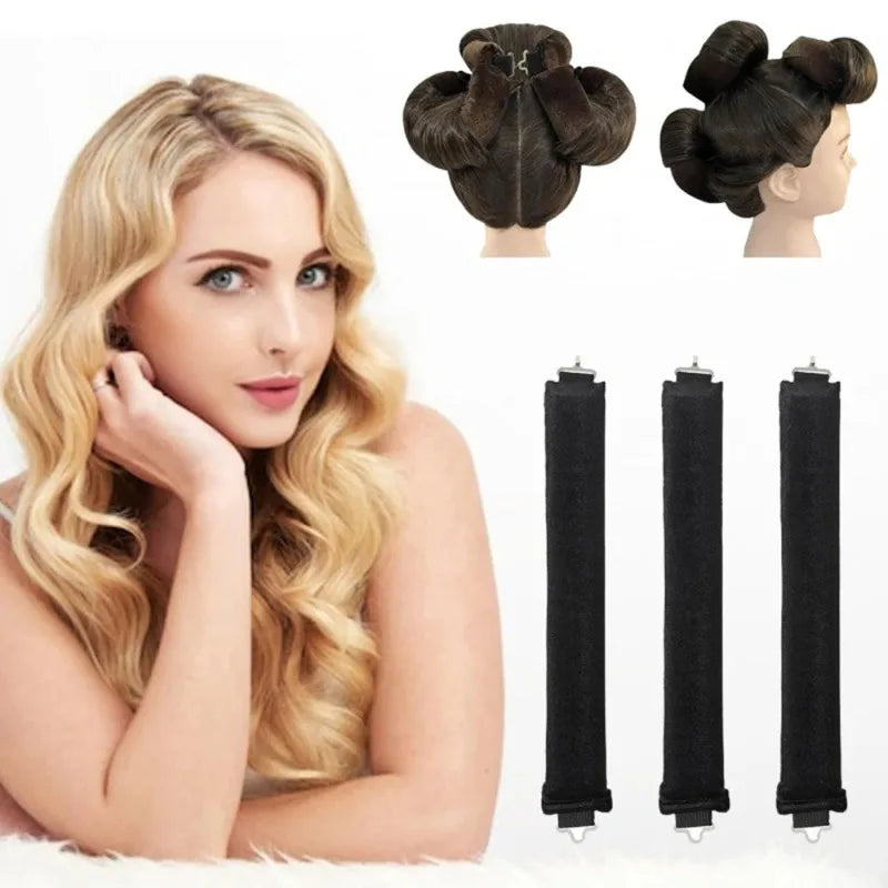 Heatless Curling Ribbon Set for Natural Curls