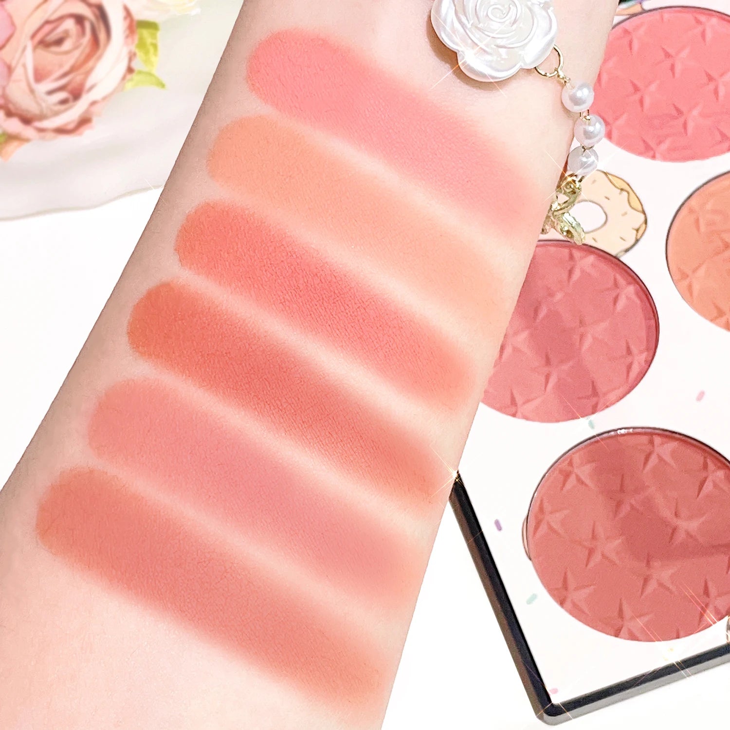 6-Color Blush Palette