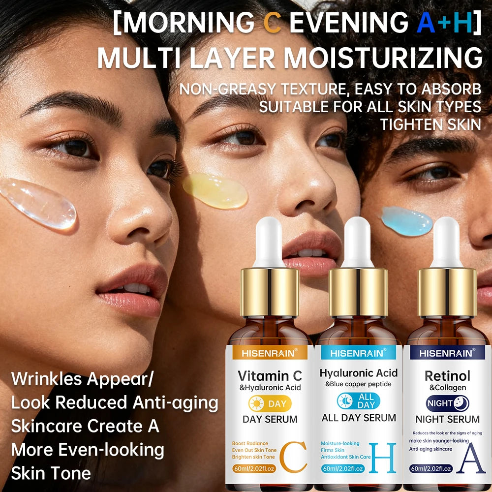 Vitamin C, Retinol & Hyaluronic Acid Serum Duo