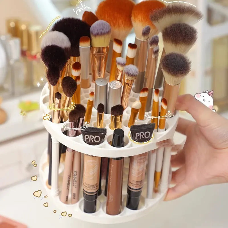 Makeup Brush & Cosmetics Organizer