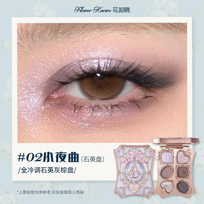 6-Color Eyeshadow Palette