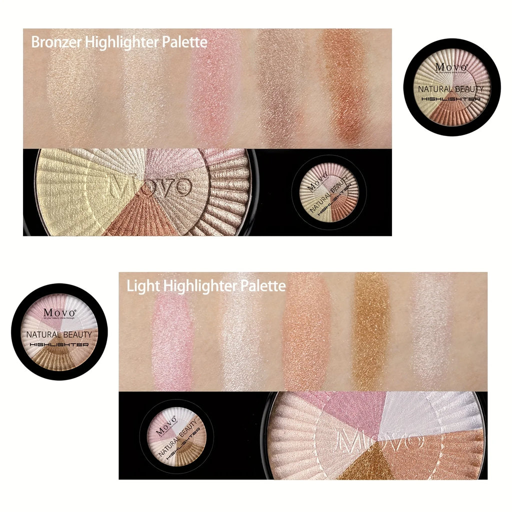5-Color Highlighter Palette