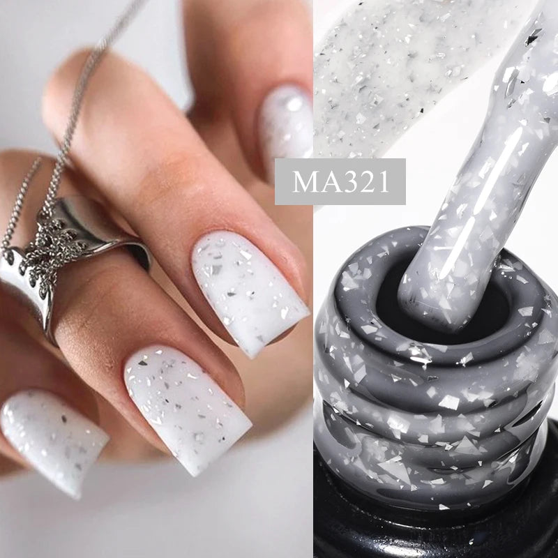 Glitter Rubber Base Gel