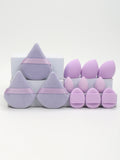 12-Piece Makeup Sponge & Powder Puff Set