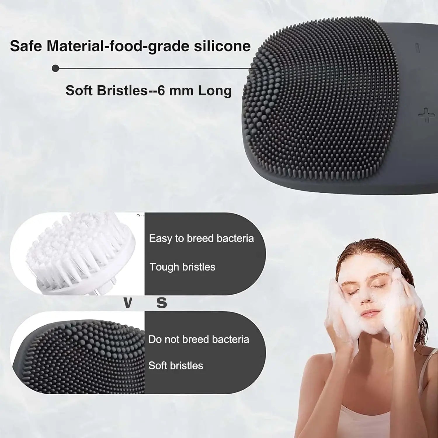 Sonic Electric Facial Cleansing Brush