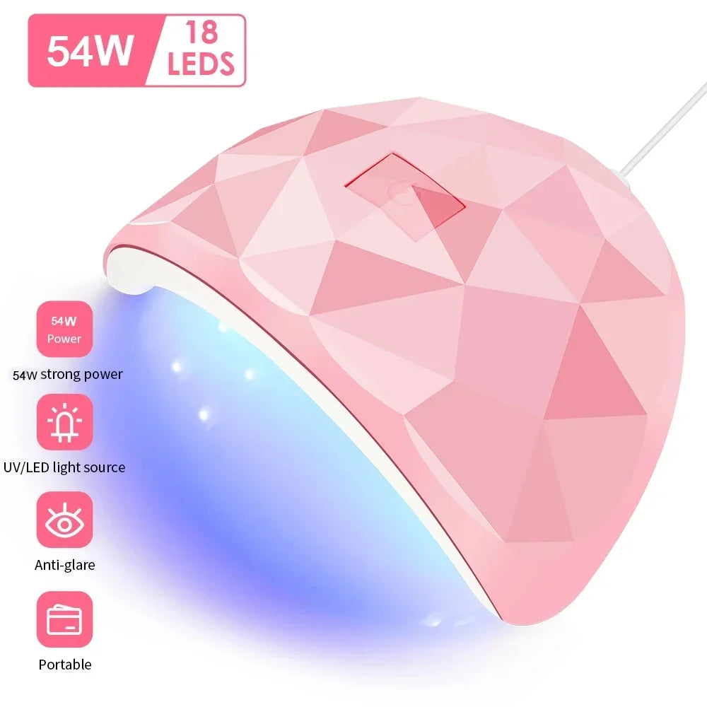 LULAA UV LED Nail Lamp with Eye Protection
